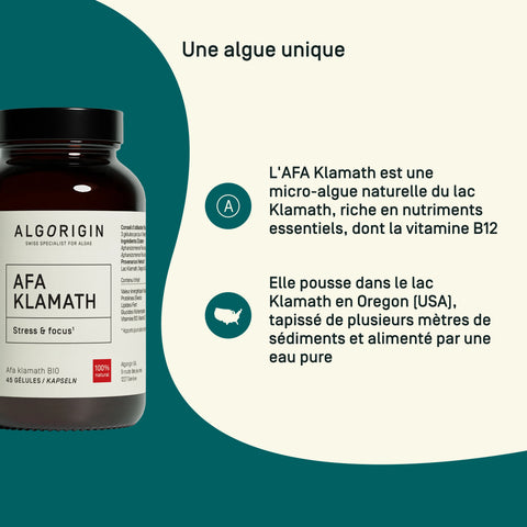AFA Klamath Bio — formulation unique