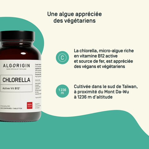 Chlorella Bio — formulation unique