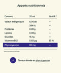 Elixir de spiruline - phycocyanine — apports nutritionnels
