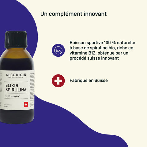 Elixir de spiruline - phycocyanine — formulation unique