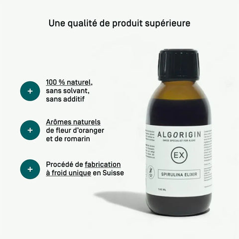 Elixir de spiruline - phycocyanine Phycocyanine