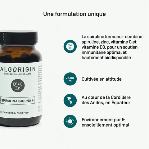 Spiruline Immuno+ Algorigin