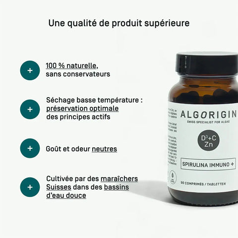 Spiruline Immuno+ Algorigin