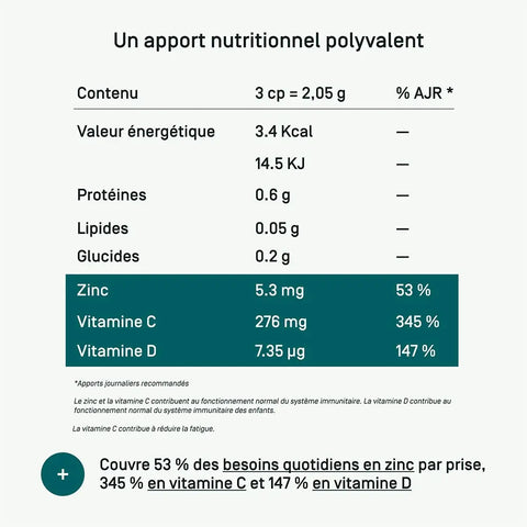 Spiruline Immuno+ Algorigin