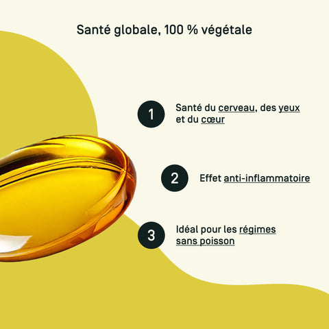 Oméga 3 DHA EPA — bienfaits