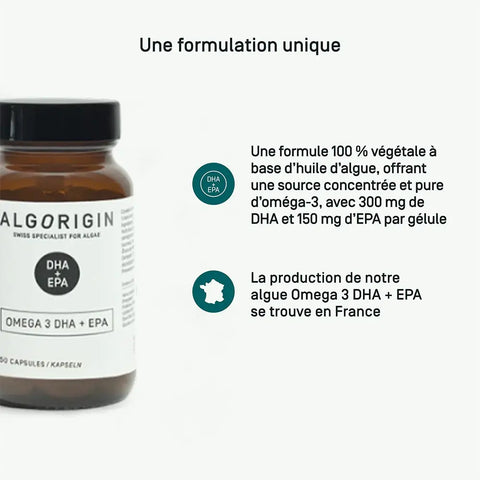 Oméga 3 DHA EPA Omega 3 DHA+EPA