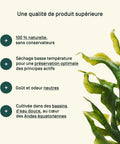 Spiruline Bio — qualité & traçabilité