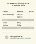 Spiruline Fer Bio — apports nutritionnels