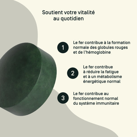 Spiruline Fer Bio — bienfaits