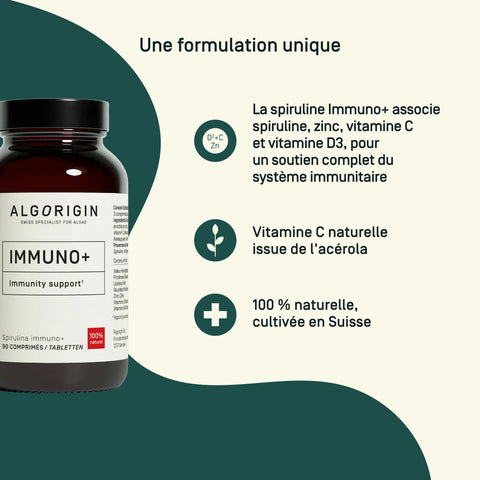 Spiruline Immuno+ — formulation unique