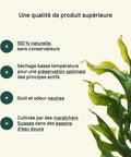 Spiruline Immuno+ — qualité & traçabilité