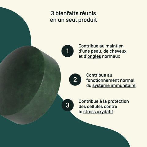 Spiruline Zinc — bienfaits