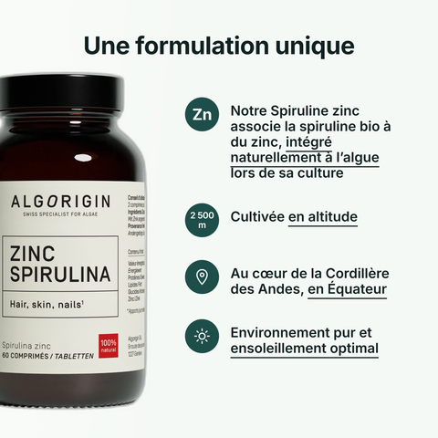Spirulina Zink